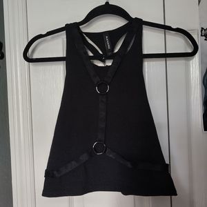 Blackheart Harness Crop Top